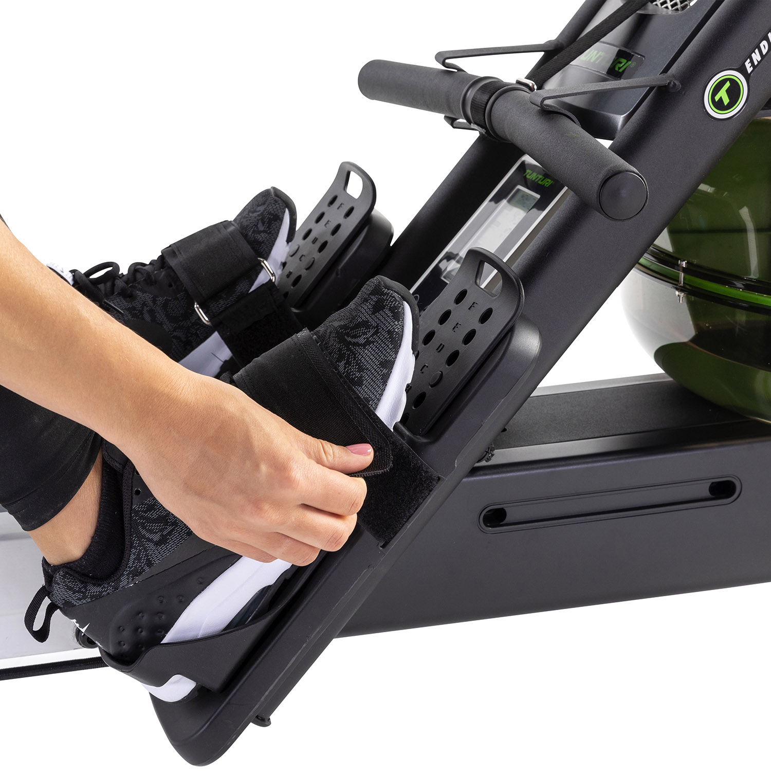 tunturi 18TRW85000 Pedały - Wioslarz wodny Tunturi Endurance R85W z podwojna szyna 10