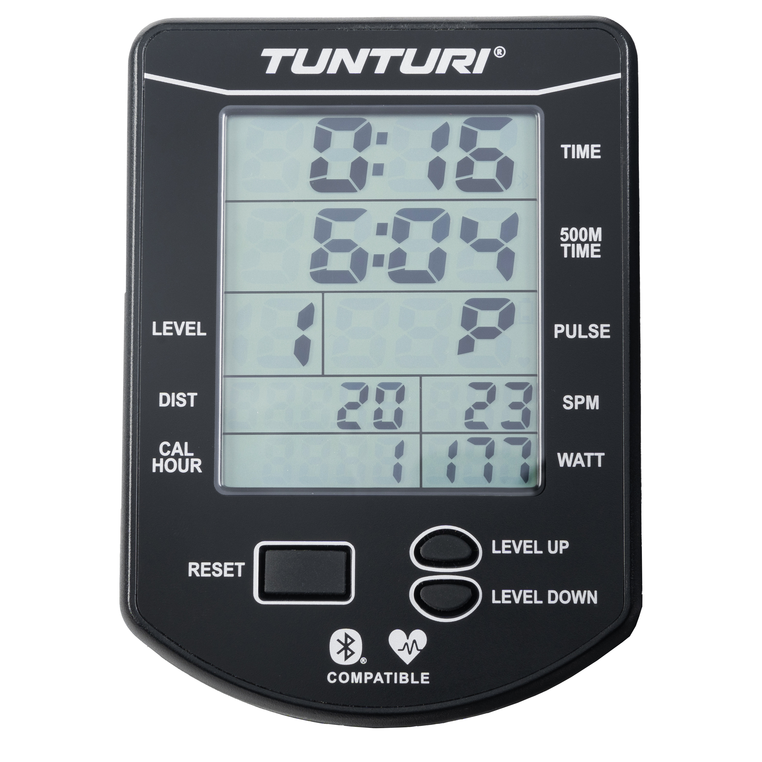 tunturi 24TFRW9000 Wyświetlacz - Wioslarz wodny Tunturi FitRow 90iWTR by Fluid 25