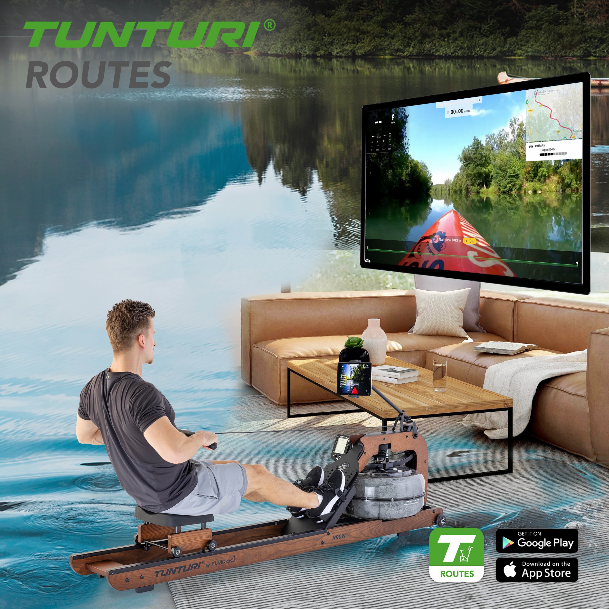 tunturi 24TRW90000 Zdjęcie produktu - Tunturi Signature R90W 22