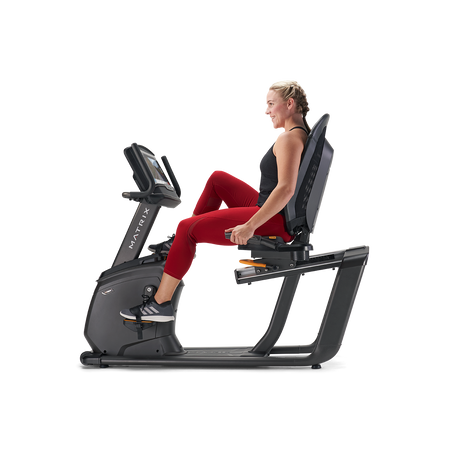 Rower poziomy MATRIX R50 z konsolą XIR