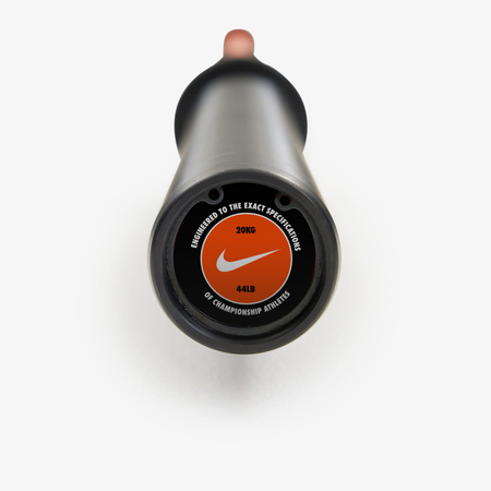 GRYF NIKE COATED PREMIUM BARBELL ORANGE SWOOSH 20 KG