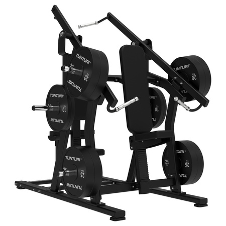 STACJA 2W1 KLATKA PIERSIOWA/ PLECY TUNTURI PLATINUM DUAL CHEST/BACK - PLATE LOADED - V-SERIES