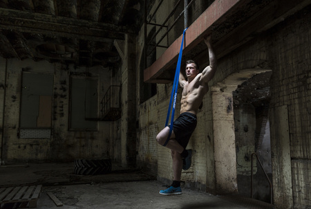 GUMA OPOROWA TUNTURI POWER BAND HEAVY BLUE