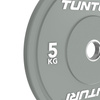 OBCIĄŻENIE TALERZ TUNTURI PLATINUM BUMPER PLATE SZARY, 5 KG