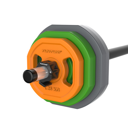 Zestaw sztanga + obciążenia Tunturi Aerobic Pump 20 kg