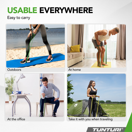 GUMA OPOROWA TUNTURI POWER BAND EXTRA HEAVY BLACK