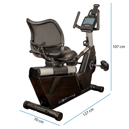 ROWER TRENINGOWY POZIOMY CARDIOSTRONG BC70