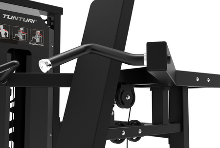 Stacja siłowa do wyciskania na barki Tunturi Platinum Shoulder Press - Selectorized - V-Series