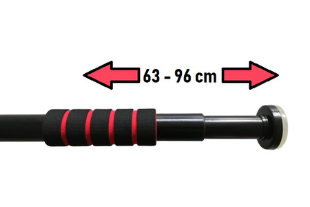 Drążek rozporowy do podciągania 63 - 96 cm