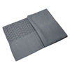 RĘCZNIK DO JOGI ANTYPOŚLIZGOWY Z TORBĄ - TUNTURI YOGA TOWEL GREY WITH CARRY BAG