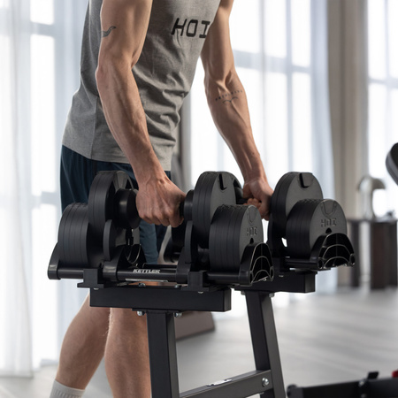 HANTLE REGULOWANE KETTLER HOI VARIO DUMBBELLS 220 20 KG (2 SZT.)