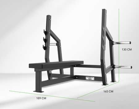 TUNTURI PLATINUM – STACJA POZIOMA DO WYCISKANIA – SERIA V