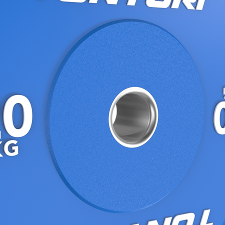 OBCIĄŻENIE TALERZ TUNTURI PLATINUM BUMPER PLATE NIEBIESKI, 20 KG