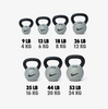 KETTLEBELL NIKE RUBBER COATED (WOLF GREY)