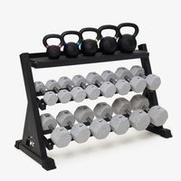 Zestaw Nike Grind: stojak+ kettlebelle+ hantle