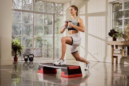 STEP DO AEROBIKU REEBOK STEP THE ORIGINAL - CZERWONY