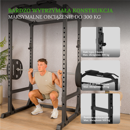 KLATKA TRENINGOWA TUNTURI PR60 POWER RACK
